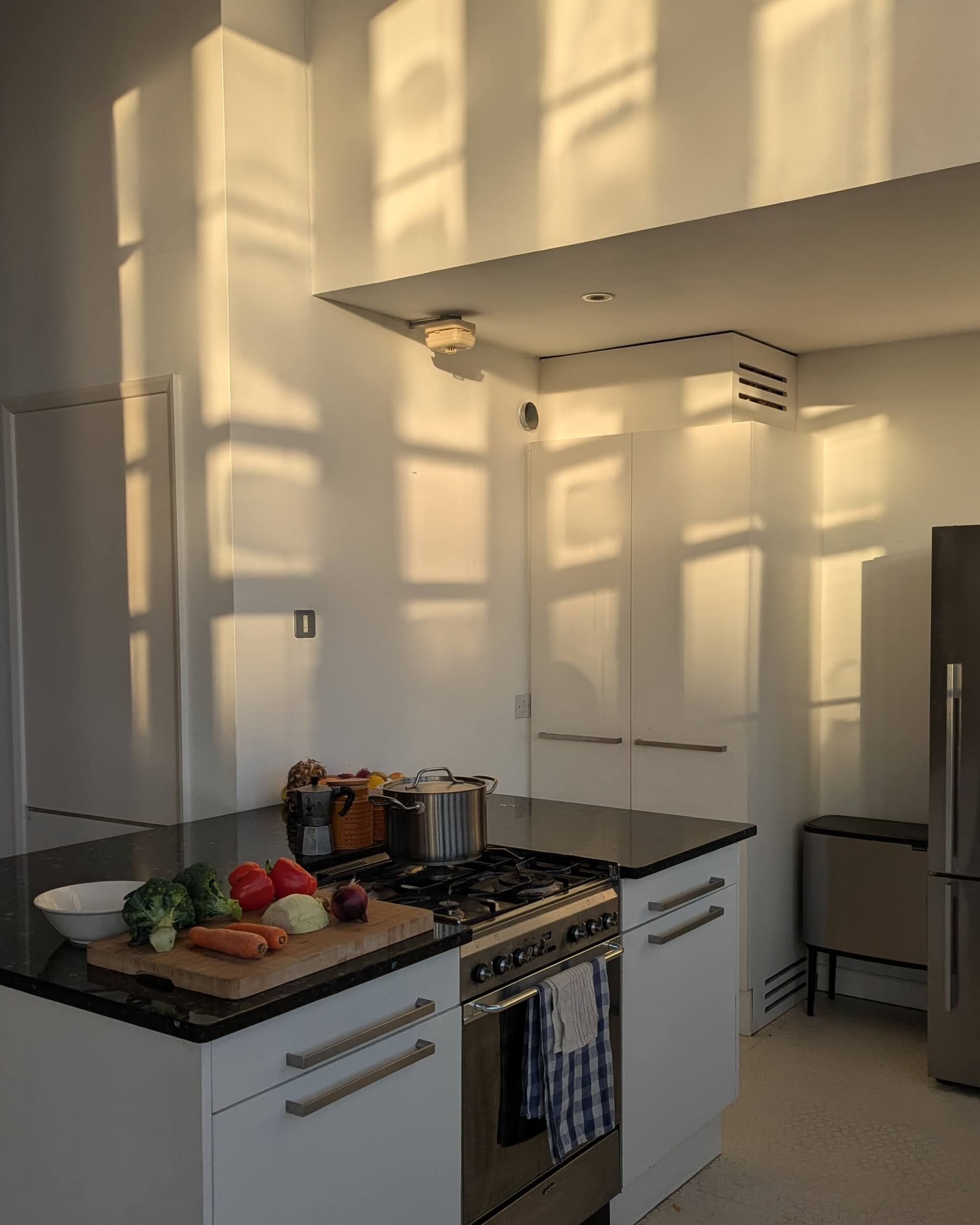 Kitchen with window light